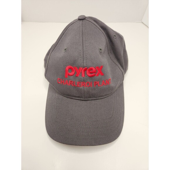 Pyrex Hat Cap Strap Back Gray Adjustable - Picture 1 of 5